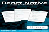 React Native Notes for Professionals - .  – React Native Notes for Professionals 8