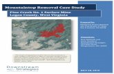 Mountaintop Removal Case Study - Downstream Strategies · 1. environmental protection agency guidance on the permitting of surface mines and valley fills ...