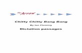 Chitty Chitty Bang Bang - s3.· Week One Chitty Chitty Bang Bang raewriterom - 4 - 2014 - ulie Bogart