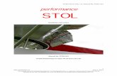Performance STOL, LLC. Manual No. PSTOL-013 performance … Double Slotted Flap... · Performance STOL, LLC. Manual No. PSTOL-013 . 1 Manual Revision A June 1, 2017 . THIS MANUAL