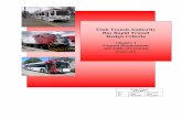 Utah Transit Authority Bus Rapid Transit Design Criteria · 1.4 System Safety and Security ... UTA Bus Rapid Transit Design Criteria 1-4 ... are outlined in Chapter 6 “Hazard Management