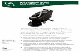 Battery-Powered Wrangler 2016 DB (Wheel-Drive) and ... 2016 DB-AB.pdf · All Wrangler 2016 models are available with a curved squeegee assembly. Ideal for industrial applications,