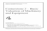 Cornerstone 2 - Basic Valuation of Machinery and Equipment · IPT Personal Property Tax School Valuation – Machinery and Equipment 1 Basic Fundamentals of Machinery and Equipment