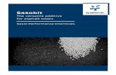 The versatile additive for asphalt mixes - Sasobitsasobit.com/files/downloads/en/sasobit/ProductInformation_en.pdf · The versatile additive for asphalt mixes ... wax which has been