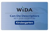 Can Do Descriptors - Utah Education Network€¦ · Can Do Descriptors, ... illustrated stories read aloud • Matching extended ... expressions from familiar stories as a