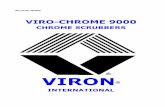 Chrome Scrubber Cover - Viron International Corporation Files for web pages/(s) Viro Chrome... · When you purchase from VIRON®, you are aquiring a proven, field tested product from