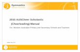 2015 AUSCheer Scholastic (Cheerleading) .2015 AUSCheer Scholastic (Cheerleading) Manual ... Competition