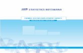 STATISTICS BOTSWANA · Statistics Botsana FORMAL EMPLOYMENT STATS BRIEF Q1 2017 1 STATISTICS BOTSWANA FORMAL SECTOR EMPLOYMENT SURVEY Stats Brief Quarter 1 March 2017 Statistics ...