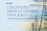 Electricity Market Design Principles - energycouncil.com.au · Electricity Market Design Principles Identifying long-term market design principles to support a sustainable energy