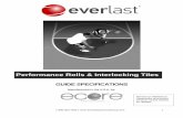 Everlast Performance Rolls & Interlocking Tilescdn.ecoreintl.com/marketing/everlast/guidespecs/GuideSpecs... · EVERLAST PERFORMANCE 1-888-383-7655 • 2 April 05, 2013- This MS Word
