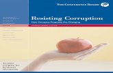 Resisting Corruption: An Ethics and Compliance ... · ethics governance human ... about management and the marketplace to ... payment policies was company involvement in some kind
