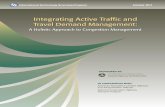 Integrating Active Traffic and - US Department of ... · Integrating Active Traffic and ... 7 Figure 3. Sign to slow traffic because of fog ... when properly targeted, can reduce
