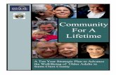 Community For A Lifetime - Santa Clara County, California€¦ · Santa Clara County Community For A Lifetime. ... Nancy Hikoyeda San José State University ... project’s Advisory