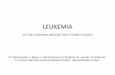 Anemia LECTURE IN INTERNAL MEDICINE FOR IV COURSE …dspace.univer.kharkov.ua/bitstream/123456789/11081/2/Lecture... · LECTURE IN INTERNAL MEDICINE FOR IV COURSE STUDENTS M ... •