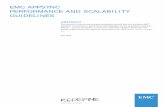 EMC APPSYNC PERFORMANCE AND SCALABILITY GUIDELINES … · EMC WHITE PAPER . EMC APPSYNC PERFORMANCE AND SCALABILITY GUIDELINES . ABSTRACT This document contains performance guidelines