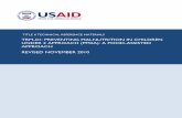 Title II Technical Reference Materials. TRM-01: Preventing ... · Office of Health, Infectious Diseases, and Nutrition, Bureau for Global Health, United States Agency ... PDQ Partnership