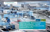Security Konzept Security concept - siemens.com€¦ · Security concept . for the protection . of industrial plant . Industrial Security ... Maßnahmen insbesondere ein Security