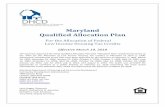 Maryland Qualified Allocation Plandhcd.maryland.gov/.../lihtc/FINAL-2017QualifiedAllocationPlan.pdf · Maryland Qualified Allocation Plan For the Allocation of Federal Low Income
