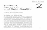 Statistics, Sampling, and Data Quality - Higher Educationesminfo.prenhall.com/takealook2006/science/bell/pdf/ch02.pdf · Sampling, and Data Quality ... end of the calculation. The