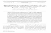 Age estimation in common sole Solea solea larvae ... · Age estimation in common sole Solea solea larvae: validation of daily increments and evaluation of a pattern ... the method