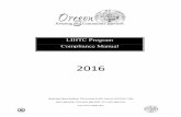 lihtc Program Compliance Manual - State Of - Oregon€¦ · Table of Contents Chapter 1 - Introduction ...