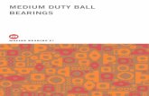 MEDIUM DUTY BALL BEARINGS - Moline Bearingmolinebearing.com/assets/medium-duty-ball-bearings.pdf · medium duty ball bearings. tel 800.242 ... b d j h c 1 29411100 ucfx05-16 ... tel