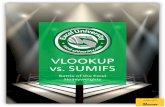VLOOKUP vs. SUMIFS - excel-university.com · Note: You may see 0 used instead of FALSE in the 4th argument. Excel evaluates 0 as FALSE, and any non-zero number as TRUE. Now that we
