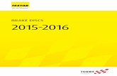 BRAKE DISCS 2015-2016 - Torre Parts and Componentstorreparts.com/downloads/Textar Disc Brakes 2015 LR.pdf · Torre Automotive (Pty) Ltd 59 Merino ... and continues to remain a leading
