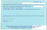 Beta and Gamma Dose - sandia.govprod.sandia.gov/techlib/access-control.cgi/1988/881605.pdf · Beta and Gamma Dose Calculations for PWR and BWR Containments Manuscript Completed: June