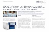 Parainfluenza virus research using a Multiplex real-time ...tools.thermofisher.com/content/sfs/brochures/cms_088565.pdf · Parainfluenza virus research using a Multiplex ... 0 2 4