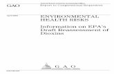 GAO-02-515 Environmental Health Risks: Information on … · ENVIRONMENTAL HEALTH RISKS Information on ... Room LM Washington, ... Table 9: EPA’s Responses to Science Advisory Board