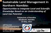Northern Namibia Land Management in... · Sustainable Land Management in Northern Namibia: Opportunities to Integrate Local and Scientific Knowledge Based on an Understanding of Land