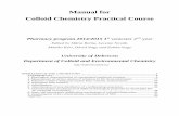 Manual for Colloid Chemistry Practical Course - unideb.hukolloid.unideb.hu/wp-content/uploads/Pharmacy/colloid_chemistry... · Manual for Colloid Chemistry Practical Course ... (average