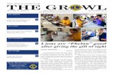 THE GR WL - Seal Beach Lions Club€¦ · THE GR WL SEAL BEACH LIONS CLUB VOLUME 76, ISSUE 3 WE WORK Look here for our meeting minutes. 9 WE COLLECT Lions collected over one thousand