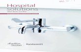CI/SfB (74) April 2013 Hospital solutions - Armitage Shanks · Specifying the appropriate sanitaryware assemblies and ﬁ ttings for healthcare is a complex, detailed and important