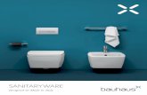SANITARYWARE - .Explore our SANITARYWARE COLLECTION Choose exceptional Italian styling with Bauhaus