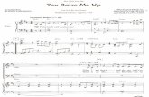 YouRaiseMe Up - International Singersinternational-singers.eu/downloads/Scores_and_Partitions/2012... · YOU RAISE ME UP - When trou-bles Each rest-less Unis. mp- mf come heart and