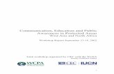 Communication, Education and Public Awareness in … education and... · Royaume du Maroc ? ... protected areas communication, education and public awareness in the northern Africa