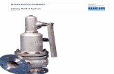 Sarasin-RSBD STARFLOW SAFETY RELIEF VALVES · requirements of the ASME Code, Section VIII Div.1 ... 2500 lbs flange ratings, from 1'' ... Sarasin-RSBD STARFLOW SAFETY RELIEF VALVES