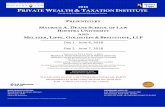 MAURICE A. DEANE SCHOOL OF LAW HOFSTRA … · DIRECTOR Stephen M. Breitstone – is a partner and Chair of the Private Wealth & Taxation Groupand Director of the Private Wealth &