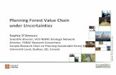 Planning Forest Value Chain under Uncertainties - Accueil · Planning Forest Value Chain under Uncertainties ... Experts interview, ... 11 MW CHP: 42 MW Pellet: ...
