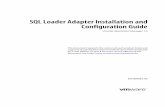 SQL Loader Adapter Installation and Configuration Guide · SQL Loader Adapter Installation and Configuration Guide vCenter Operations Manager 1.0 This document supports the version