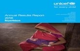 HEALTH Annual Results Report 2016 - UNICEF · The lives of 50 million wasted children under 5 are at risk if they do not receive timely and ... UNICEF Annual Results Report 2016 |