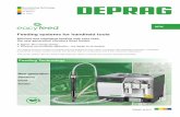 Feeding systems for handheld tools - DEPRAG USA · Feeding Technology Feeding systems for handheld tools Efficient and intelligent feeding with eacy feed, the new generation vibratory