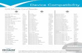 Device Compaibility List - 1 0413mobile-solutions.ingenico.com/wp-content/uploads/2013/06/supported... · Rev. 1/0413 G4X Mobile Card Reader Asus Eee Pad Transformer N/A LG Ally Verizon