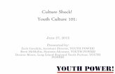 Youth Culture & Youth Diversity - New York State Office of ... · Culture Shock! Youth Culture 101: June 27, 2013 Presented by: Zach Garafalo, Assistant Director, YOUTH POWER! Brett