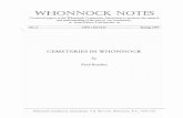WHONNOCK NOTES Notes 2 Web.pdf · History Cemeteries in Whonnock Robertson Family Cemetery Page 5 Robert Robertson from the Shetland Islands worked for the Hudson Bay Company at Fort