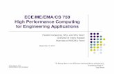 ECE/ME/EMA/CS 759 High Performance Computing for ...sbel.wisc.edu/Courses/ME964/2013/Lectures/lecture0918.pdf · “In theory there is no difference between theory and practice. ...