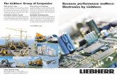 The Liebherr Group of Companies Because performance ... · Because performance matters: Electronics by Liebherr. ... or trafﬁ c engineering: ... we pledge full commitment, ...