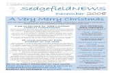 Produced by volunteers for the people of Sedgefield ... · Produced by volunteers for the people of Sedgefield, Bradbury & Mordon, and published ... be light refreshments on the ...